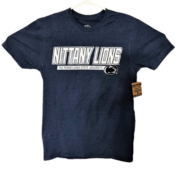 Penn State University Nittany Lions Blue Men's‎ Short Sleeve T-Shirt Size Small - Picture 1 of 4